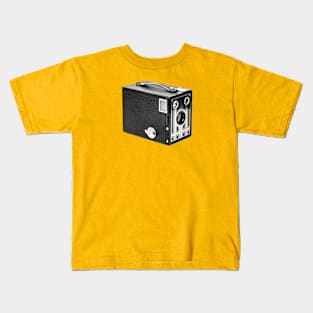 Vintage 1930s Box Camera Junior Kids T-Shirt